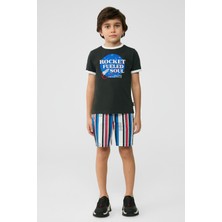NBT Jeans Bg Store Erkek Çocuk Antrasit Tshirt