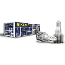 Siegen Niken H15 LED Xenon Nova Soft Serisi 55W 18000 Lümen 6500K Beyaz Far Ampulü 2 Adet