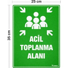 Önlemiş Önlemis Iş Güvenlik Levhası 25*35 Dekota
