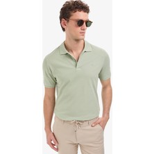 Pierre Cardin Erkek Çağla Regular Fit %100 Pamuk Kıvrılmaz Polo Yaka Basic Tişört 50325312-VR016