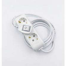 İNWATT 9 Metre Anahtar Fişli 3'lü (Viko) Uzatma Ara Kablosu Seyyar