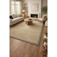 Çerkez Halı Merv Collection Sisal Bordürlü Hasır Halı Bej