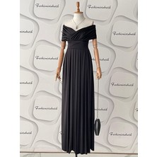 Fashionistabutik Prenses Yaka Abiye Elbise