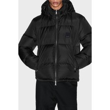 Armani Exchange Kuş Tüyü Dolgulu Çıkarılabilir Kapüşonlu Şişme Mont Erkek Mont XM000348 AF12286 UC001