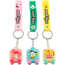 Uluora Bavul Silikon Anahtarlık