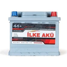 Ilke Akü 44 Ah 12V Düz Akü-Son Seri Üretimlidir