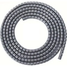 Cetex Ø10 Kablo Koruyucu ve Düzenleyici Spiral 10MT Siyah
