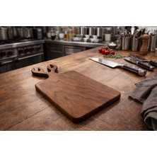 Haslet Wood Ceviz Ağacından Geyik Boynuzu Kesme Tahtası