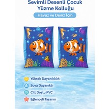 Mubx Çocuk Yüzme Kolluğu 25X15CM Nemo Balık Desenli Şişme Kolluk