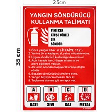 Önlemiş Önlemis Iş Güvenlik Levhası 25*35 Dekota