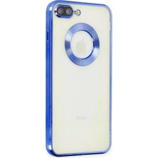 Uluora iPhone 7 Plus Lüx Lensli Lazer Silikon Kılıf (Kamera Korumalı)