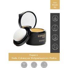 Topaxx Saç ve Sakal Dolgunlaştırıcı Kellik Kapatıcı Pudra 4gr Sarı