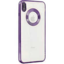 Uluora iPhone X/xs Lüx Lensli Lazer Silikon Kılıf (Kamera Korumalı)
