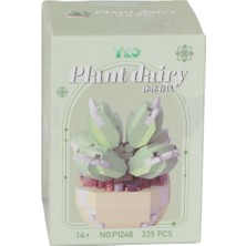 Nilly Toys P1248 Panlos Simülasyon Çiçek Serisi 335 Parça Block Oyuncak