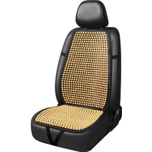 Keskin Sound Premium Taş Boncuklu Full Ortopedik Oto Koltuk Minder Seti Bej