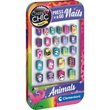 Nilly Toys 18897 Crazy Chic - Tak ve Git Tırnaklar - Hayvanlar