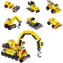 Nilly Toys P605002 6 In 1 Sarı Yumurta Model 45 Parça Block Oyuncak