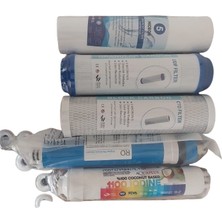 Açık Kasa Su Arıtma Cihazlarına Tam Uyumlu 5 Filtre Set Nsf Onaylıdır