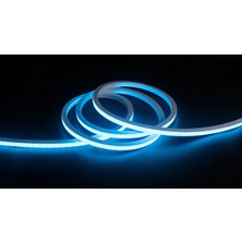Cata 12V Buz Mavi Neon LED Hortum 5 Metre Enerji Tasarruflu Esnek Yapı ile Dekoratif Aydınlatma