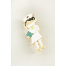 Uluora Hemşire Mineli Broş