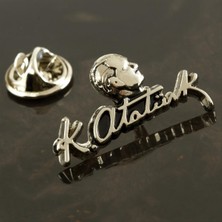 Uluora Atatürk Imzalı Yaka Rozet