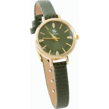 Uluora Yeşil Kayışlı Bayan Kol Saati