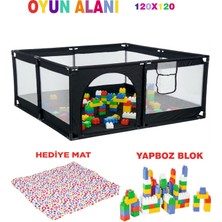 Lia Bebek Icon Koruyucu Bebek ve Çocuk Oyun Alanı 120 x 120 cm