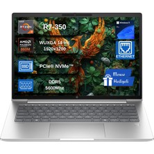 Hp Elitebook 6 G1A Next Gen Aı Amd Ryzen™ Aı 7 350 16GB Ddr5 1tb SSD 14" Inch Amd Radeon™ 860M Wuxga (1920X1200) IPS 300NITS WIN11PRO Taşınabilir Bilgisayar WD36SZETEX06