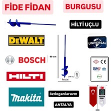 Dogant Hilti Uyumlu Toprak Burgusu