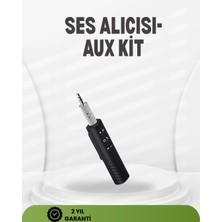 Makay Kablosuz Ses Çözümü – 3.5mm Jaklı Bluetooth Müzik Alıcısı