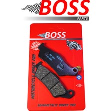 BOSS YARI SİNTERLİ FREN BALATASI ÖN BS181 BAJAJ PULSAR NS200 DOMI