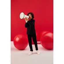 DeFacto 23 Nisan Çocuk Bayramı Düz Paça Basic Düz Gabardin Pantolon Erkek Çocuk X4224A626SP