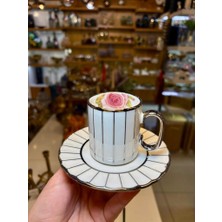 Acar Aısha Gümüş 6 Kişilik Türk Kahvesi Fincanı