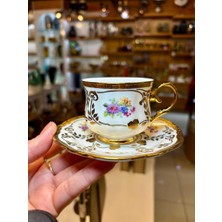 Acar Lılıetta 6 Kişilik Türk Kahvesi Fincanı