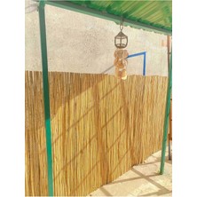 My Family Kamış Hasır Çit Gölgelik Dekoratif Hasır Ürünü 2 Metre x 2 Metre