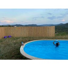 My Family 2 Metre x 6 Metre Kamış Hasır Bahçe Çiti Balkon Çiti Gölgelik ve Dekorasyon