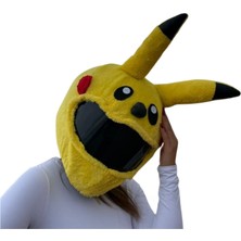 Hızlı Teker Kask Peluşu Pikachu