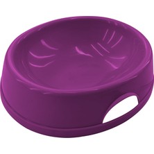 E Life Tasarım 8565 Tekli Kedi/Köpek Mama Kabı Mor