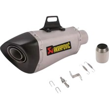 Hızlı Teker Akrapovic Egzoz Susturuculu Karbon Desenli