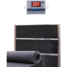 Ufuk Dağıtım 200 x 200 Keçeli Dijital Termostatlı Halı Altı Isıtıcı Karbon Film