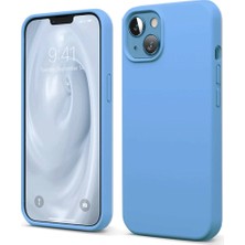 Iphone 14 Kılıf First Silikon - Mavi