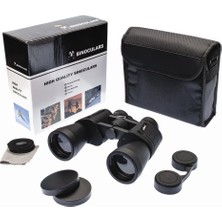 10×50 – Geniş Ön Mercekli Profesyonel El Dürbünü – 1000M/56M – Siyah