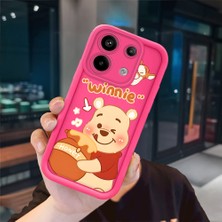 Ucuc Poco X6 Uyumlu Pembe Kırmızı Silikon Kılıf Darbeye Dayanıklı Kamera Koruma