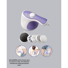 MiraLive Elektrikli Yağ Yakıcı Masaj Aleti – 5 Başlıklı Selülit ve Vücut Sıkılaştırıcı