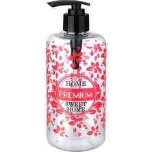 Şeffaf Sıvı Sabunluk Yuvarlak Plastik 500 ml