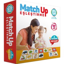 Circle Toys Match Up Eşleştirme Kartları 140 Kart Erken Gelişim İçin Eğitici ve Eğlenceli Oyun