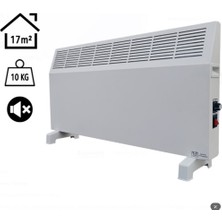 Elektrokonfor Konvektör 1500W Manuel Elektrikli Isıtıcı Beyaz