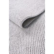 Estiva Home Gri Beyaz Iskandinav Tarzı Bukleli Yumuşak Halı – Bohem Stil, Salon, Oturma Odası, Koridor, Mutfak ve Çocuk Odası Yolluk Halısı