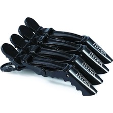 Tarko Hydra Saç Pensi 4 Lü Siyah Renkli Pratik Kullanım İçin Dayanıklı Malzeme