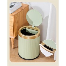 Silabor Yeşil Hareket Sensörlü 10LT Çöp Kovası Pilli Koku Sızdırmaz